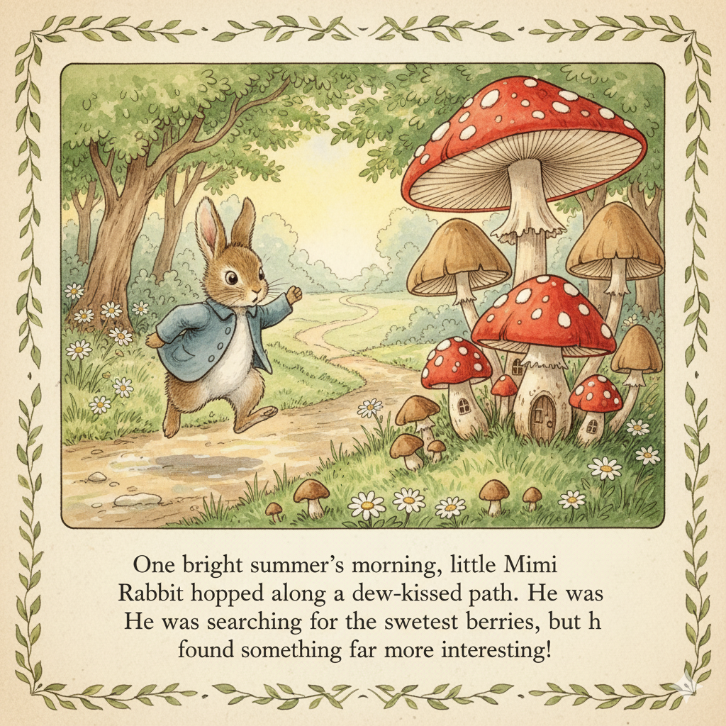 Vintage Children’s Book Style